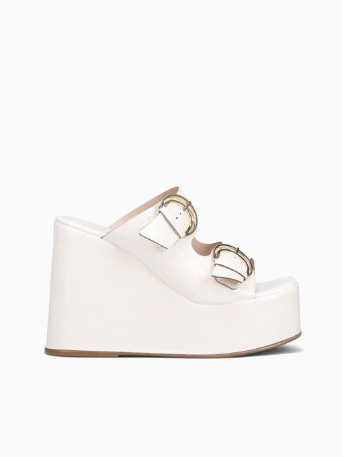 Sophia Off White Verniz Molhado Off White / 5 / M