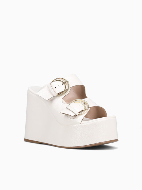 Sophia Off White Verniz Molhado Off White / 5 / M