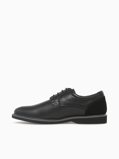 Leo Black Eco Leather Black / 7 / M