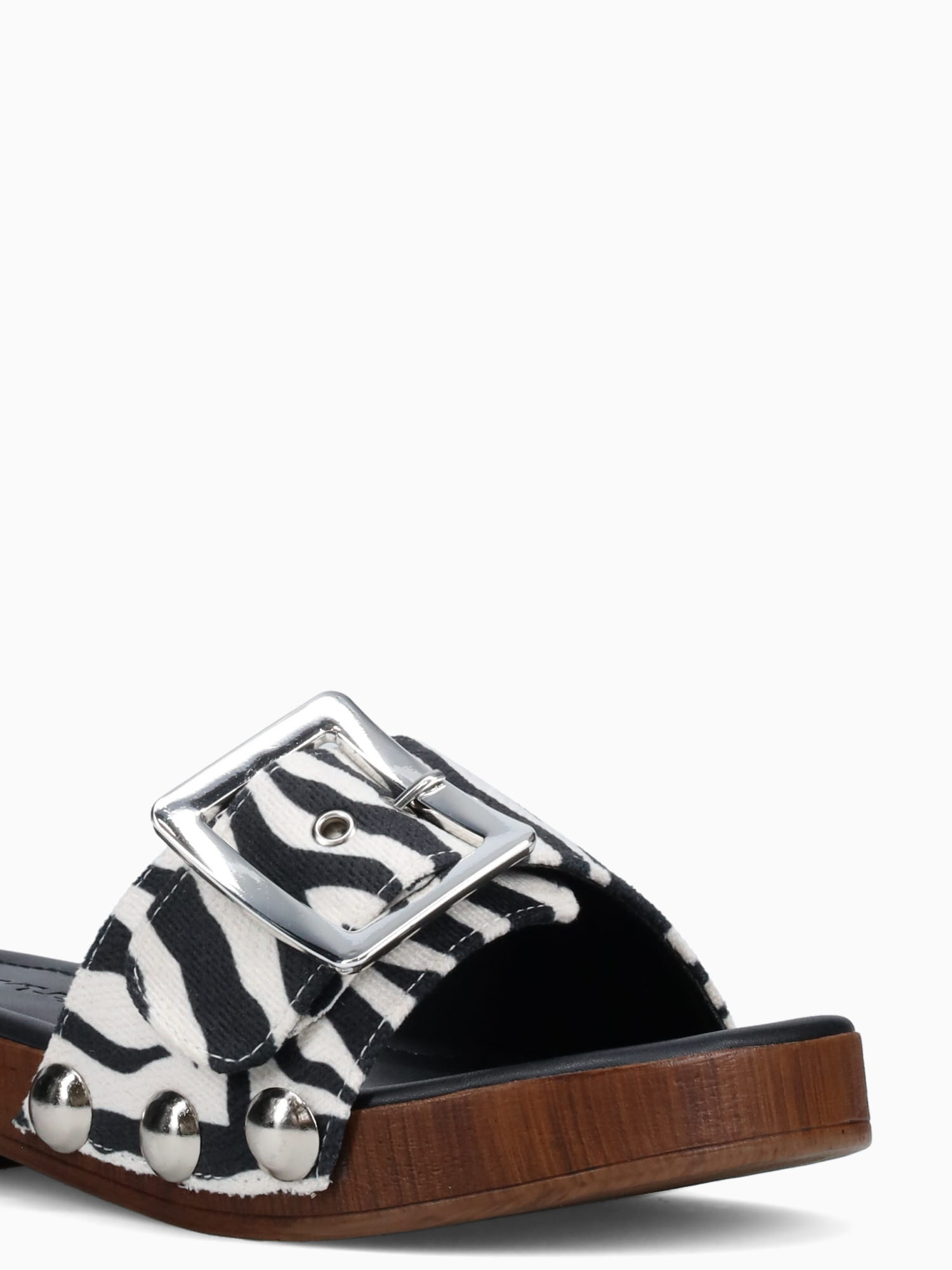 Finders Zebra Print Pelo Black White / 5 / M