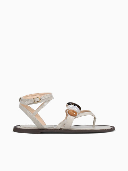 Aolani Osso Bulgari Leather Off White / 5 / M