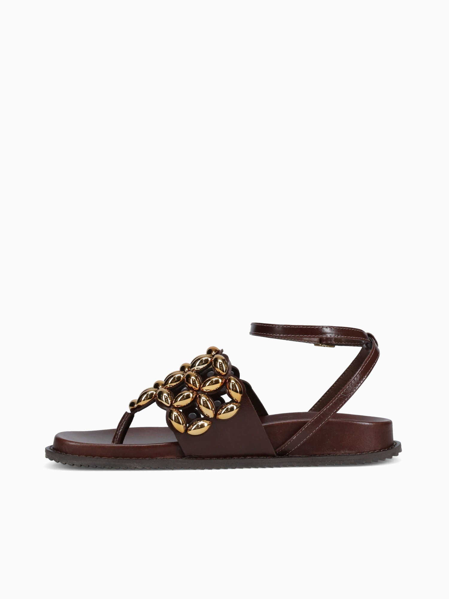 Kalea Cacau Bronze bulgari leather Brown / 5 / M