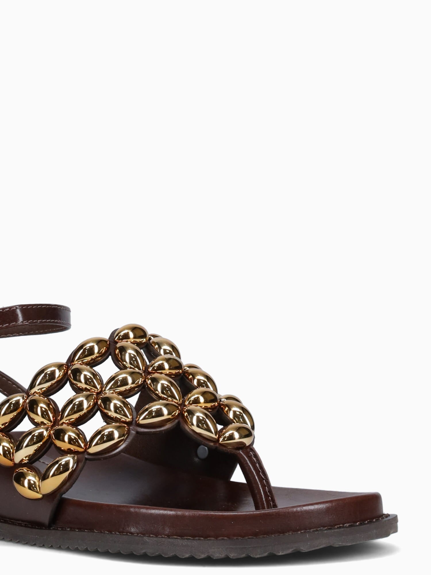 Kalea Cacau Bronze bulgari leather Brown / 5 / M