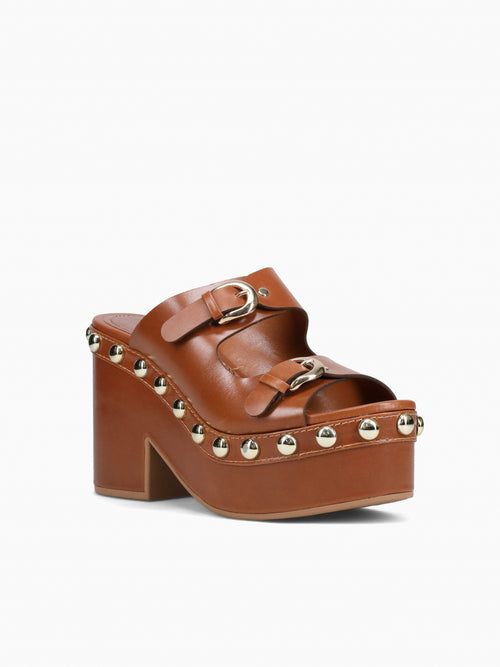 Lilo Conhaque Ouro bulgari leather Cognac / 5 / M