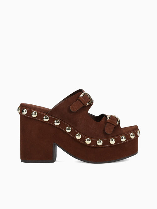 Lilo Cacau Ouro suede leather Brown / 5 / M