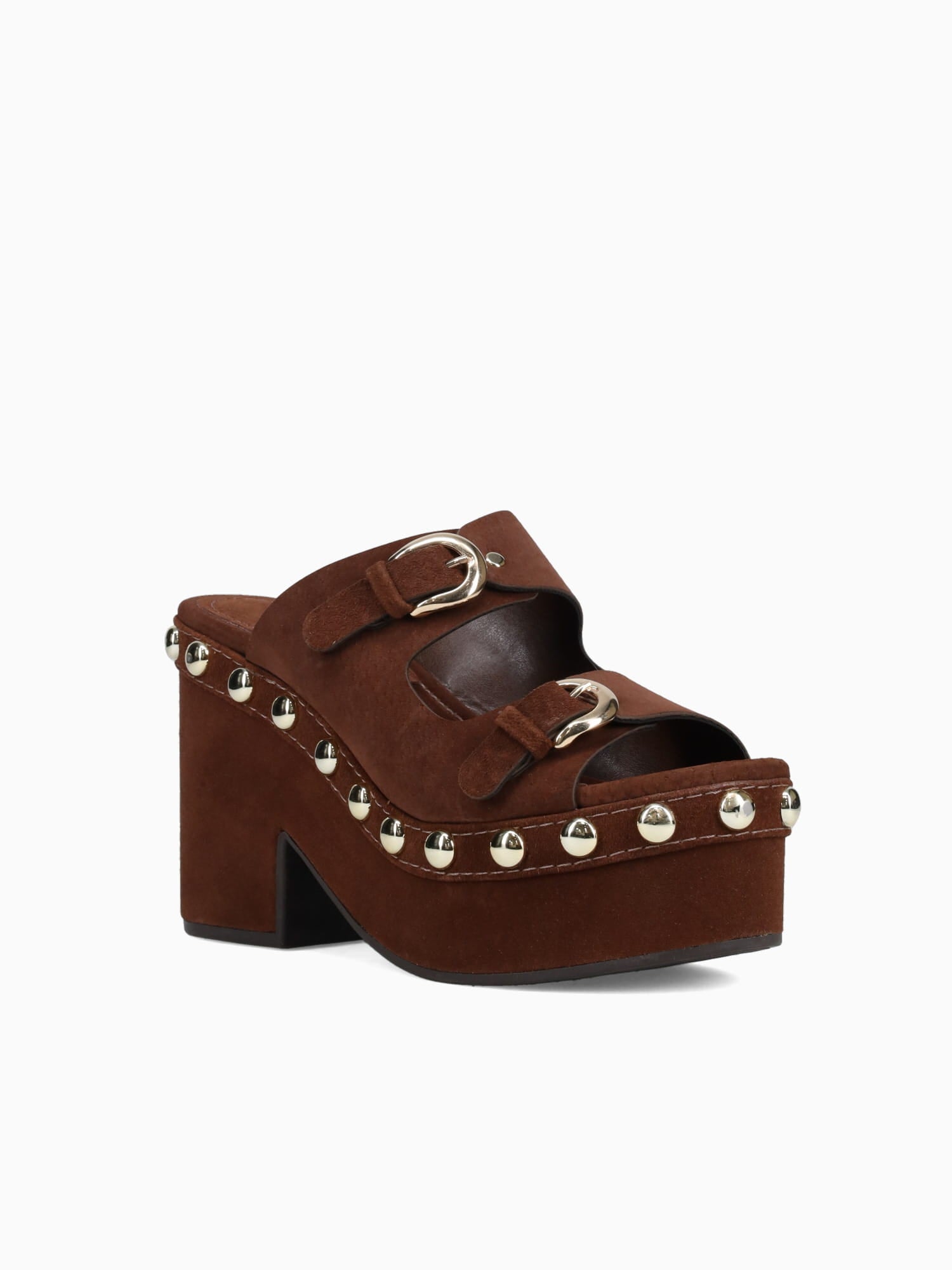 Lilo Cacau Ouro suede leather Brown / 5 / M