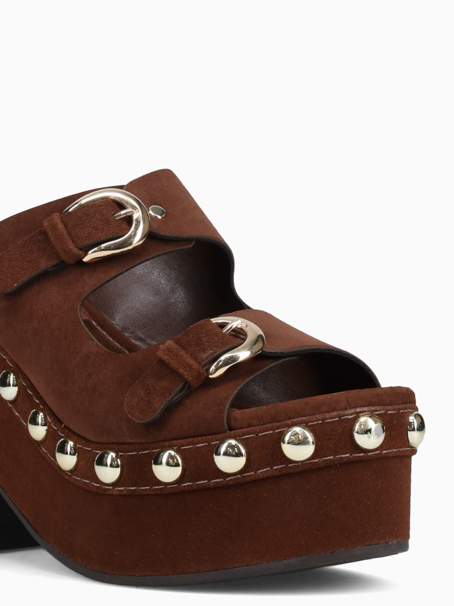 Lilo Cacau Ouro suede leather Brown / 5 / M