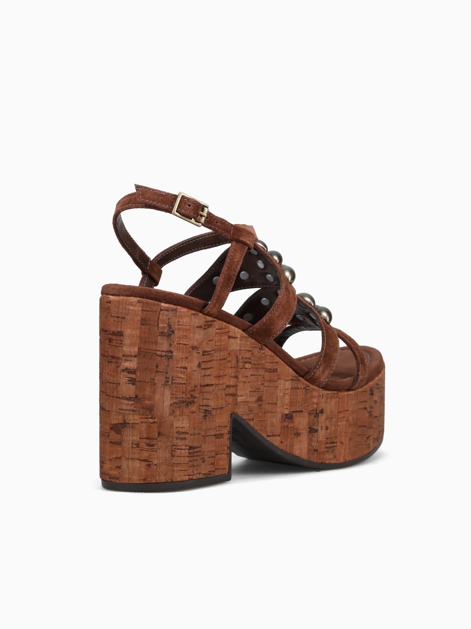 Malie Cacau Bronze suede leather Brown / 5 / M