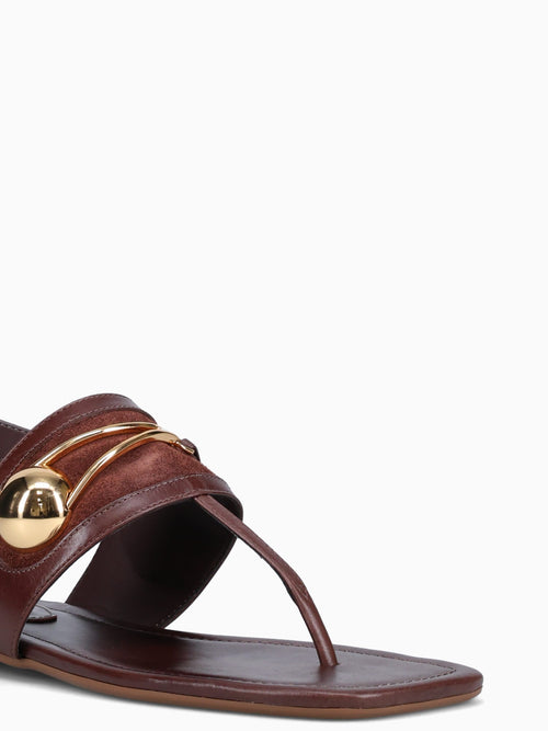 Lanis Root Brown Leather Brown / 5 / M