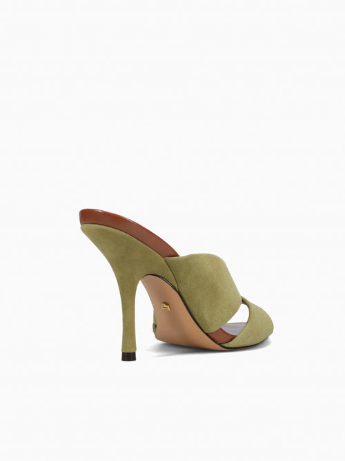 Chesah Soul Green Kid Suede Green / 5 / M