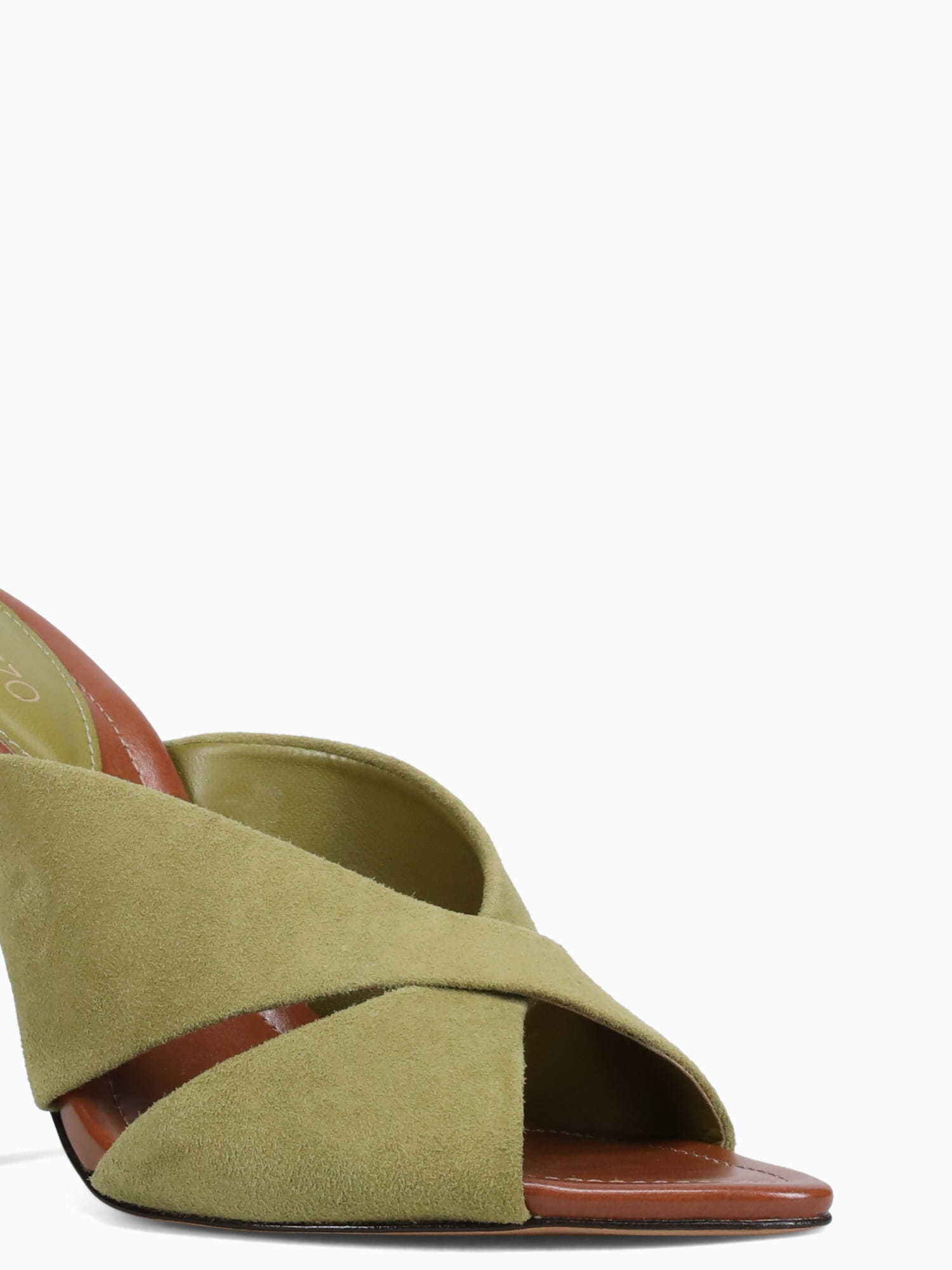 Chesah Soul Green Kid Suede Green / 5 / M