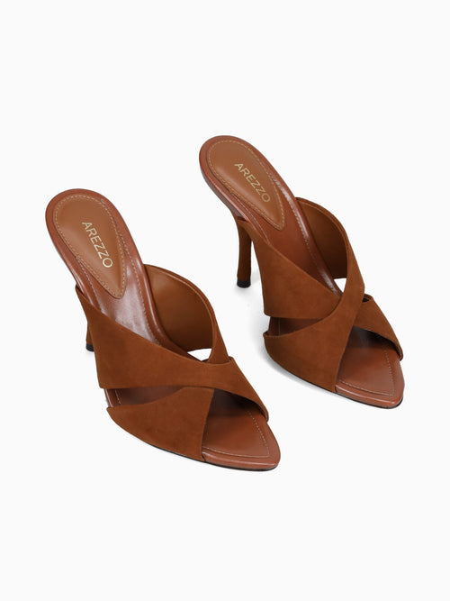 Chesah Rich Caramel Kid Suede Tan / 5 / M