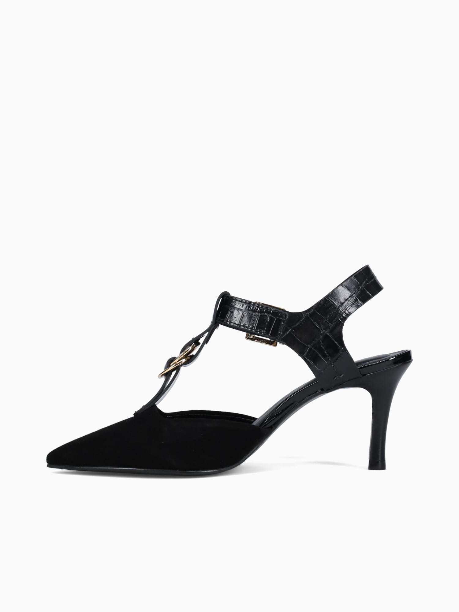 Ginnie Preto Kid Suede Black / 5 / M