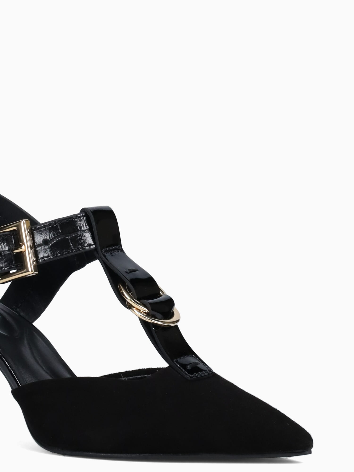 Ginnie Preto Kid Suede Black / 5 / M