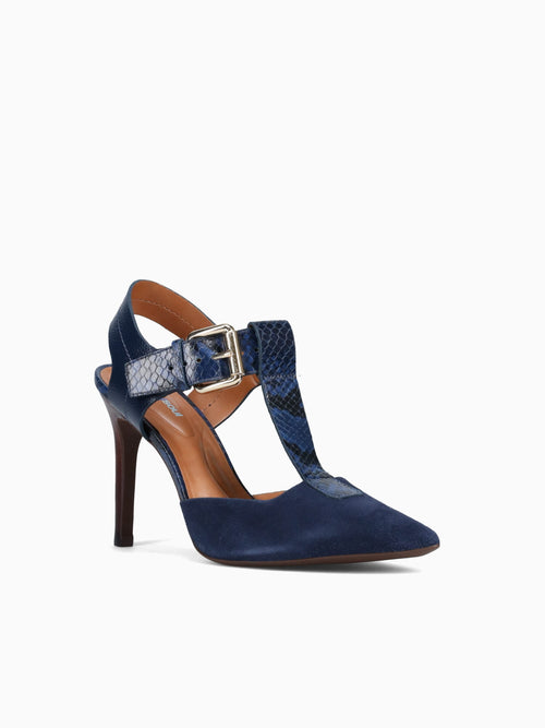 Ginger Indigo Kid Suede Blue / 5 / M