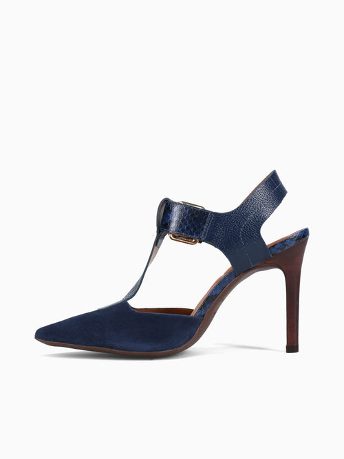 Ginger Indigo Kid Suede Blue / 5 / M