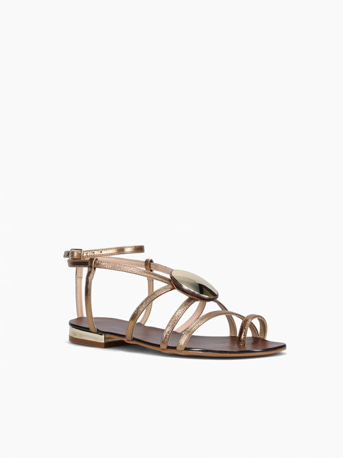 Riccarda Bronze Cristal Leather Bronze / 5 / M