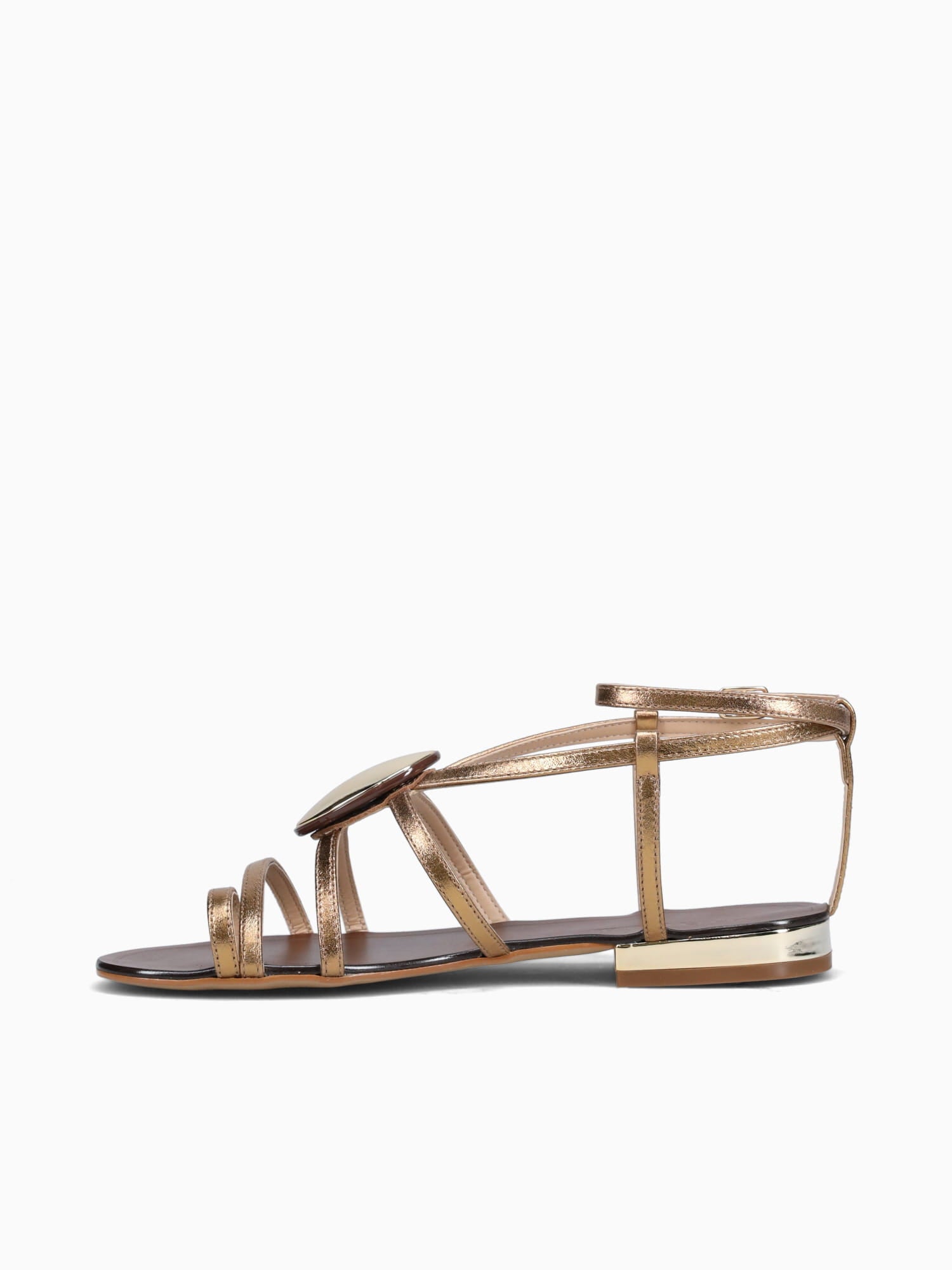 Riccarda Bronze Cristal Leather Bronze / 5 / M