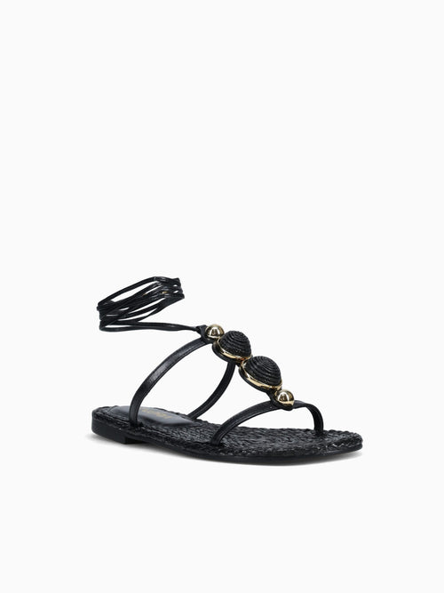 Inie Black Torino Leather Black / 5 / M