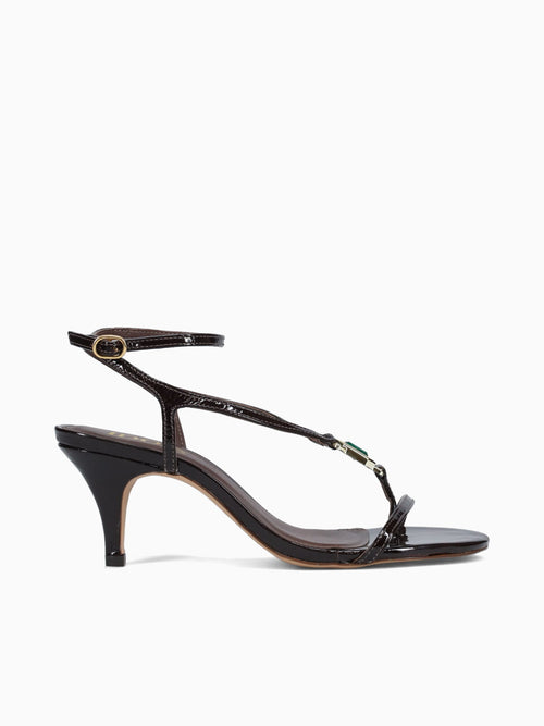 Jalissa Brown Verniz Show Brown / 5 / M
