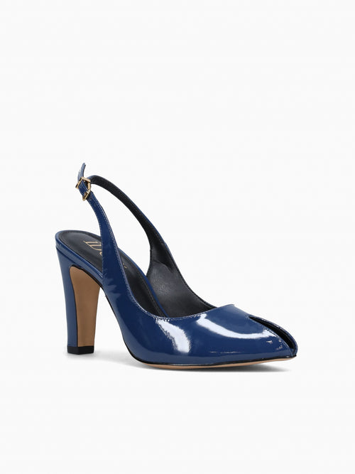 Marie Blue Patent Blue / 5 / M