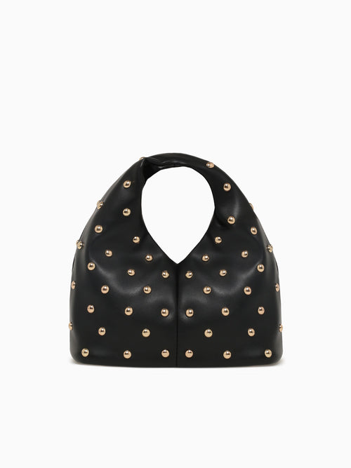 Alice Top Handle Black Gold Black