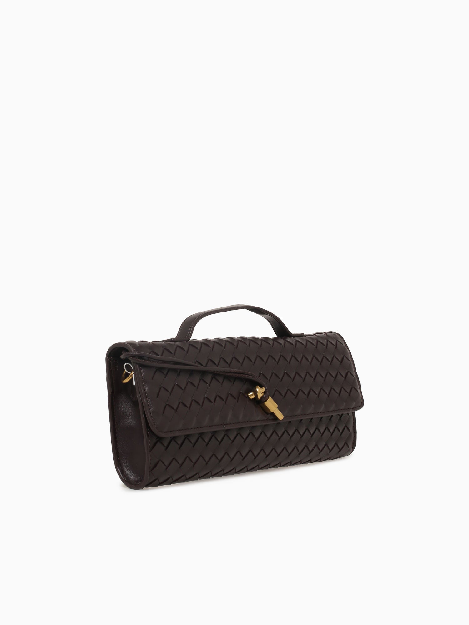 Amber Clutch Brown Brown