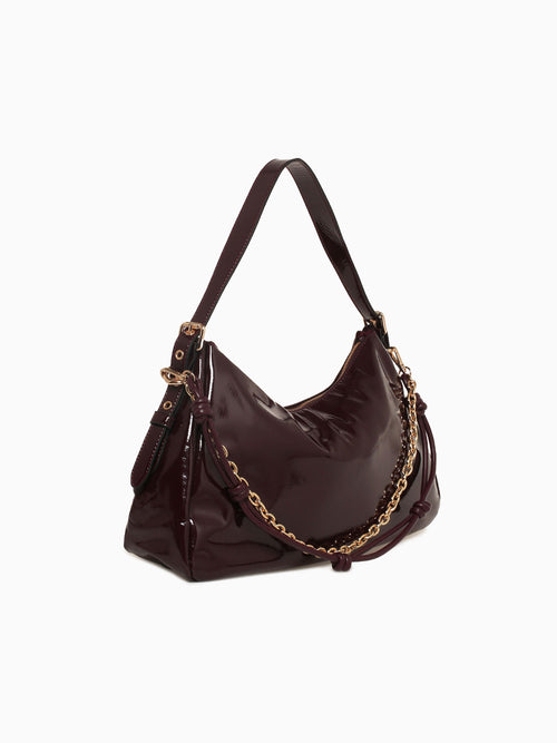 Mia Shoulder Bag Burgundy Wine