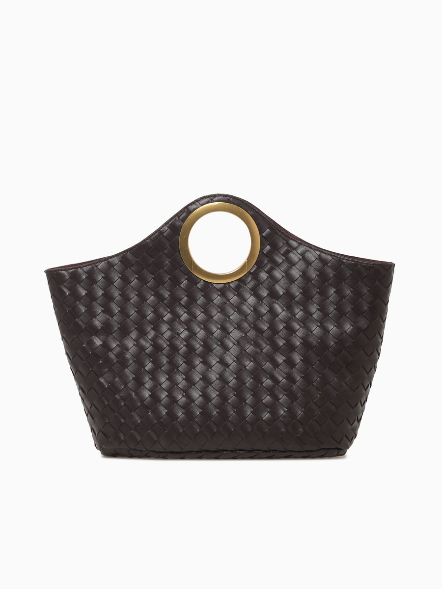 Aura Top Handle Brown Brown