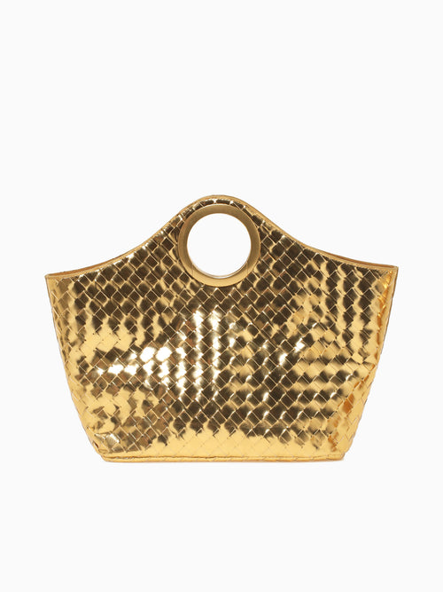 Aura Top Handle Gold Gold