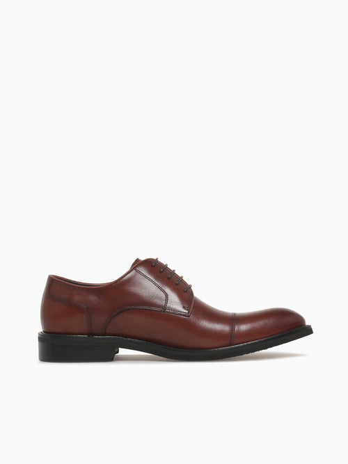 Criston Tan Brushed Calf Leather Tan / 7 / M