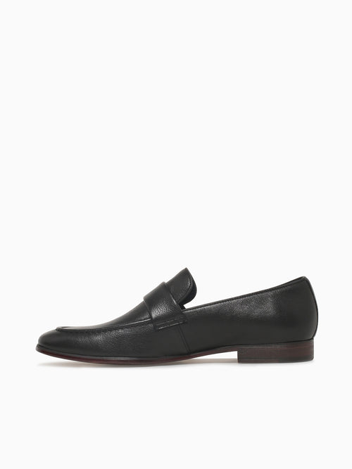 Aegon Black Soft Tumb Leather Black / 7 / M