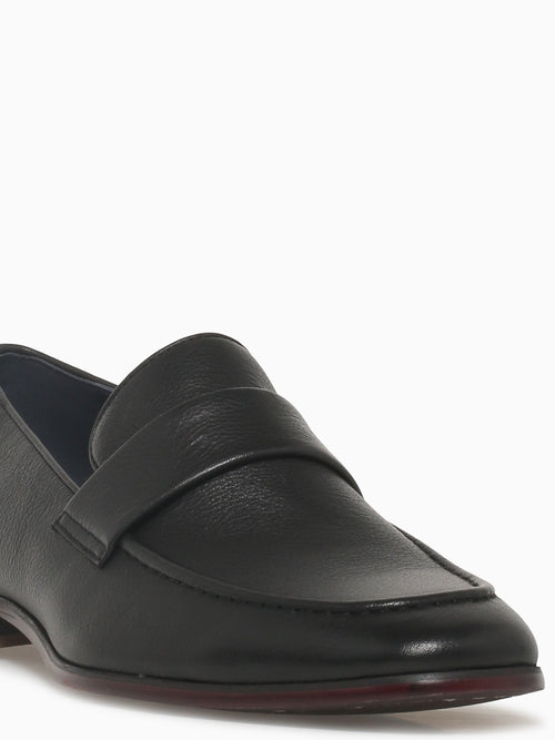 Aegon Black Soft Tumb Leather Black / 7 / M