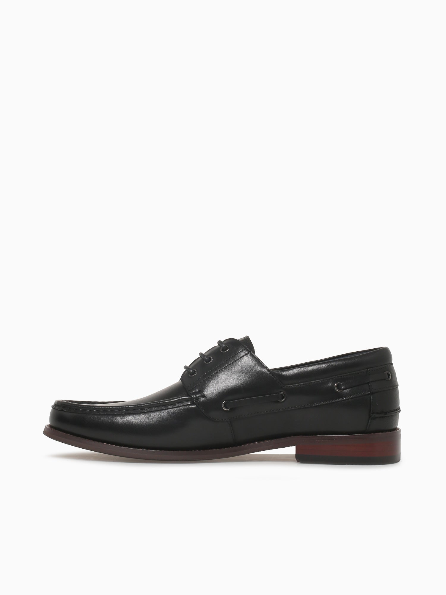 Corlys Black Brushed Calf Leather Black / 7 / M