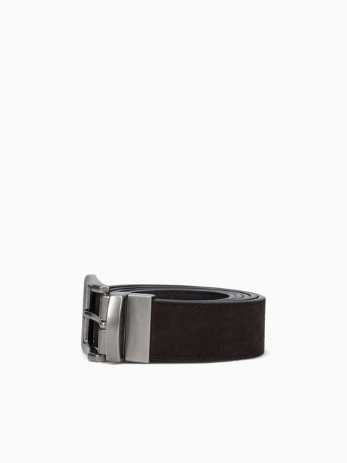 The Belt Brown Cow Suede Brown / ONE