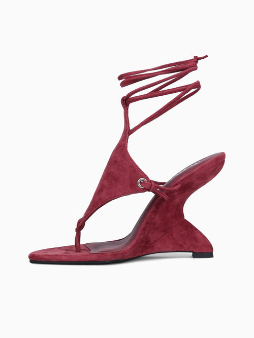 Pachouli Wine Suede Wine / 5 / M