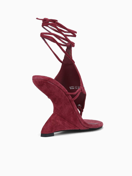 Pachouli Wine Suede Wine / 5 / M