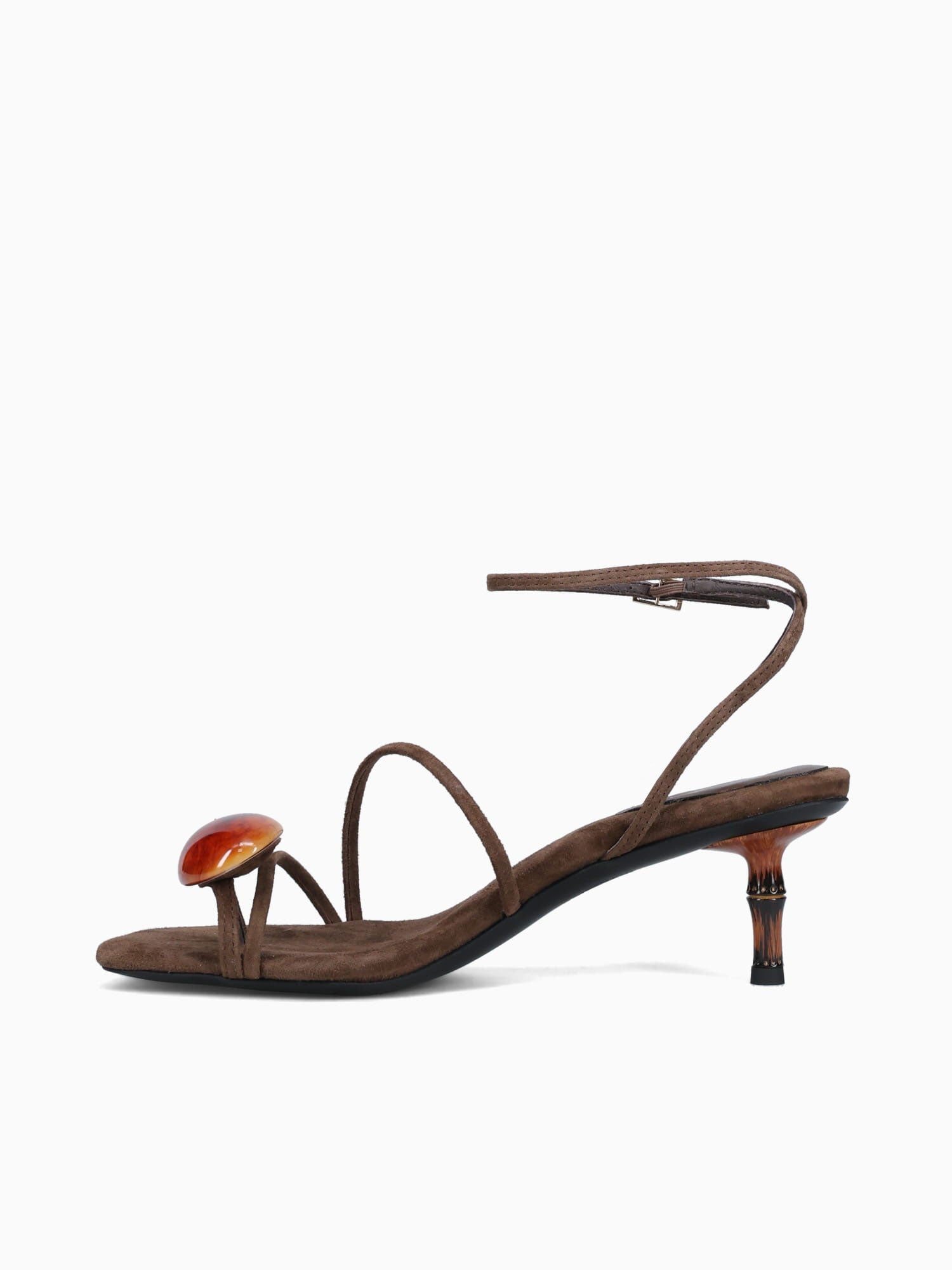 Carnelian Brown Suede Combo Brown / 5 / M