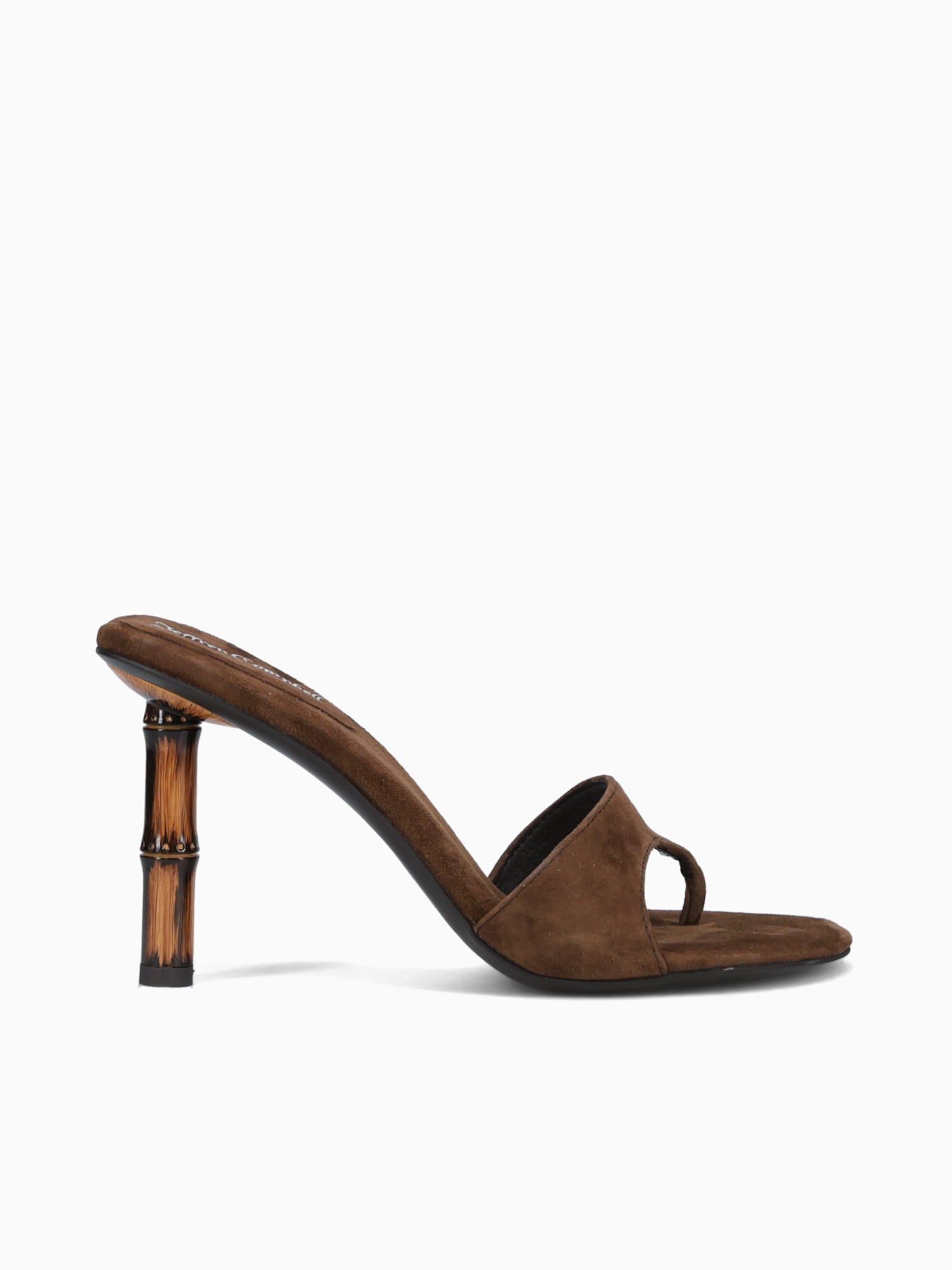 Linette Espresso Suede Tan / 5 / M