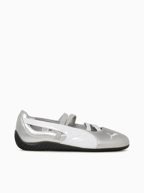 Speedcat Balllet Silver White Suede Silver / 5 / M