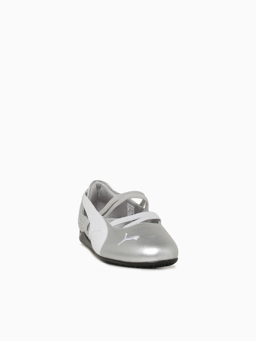 Speedcat Balllet Silver White Suede Silver / 5 / M