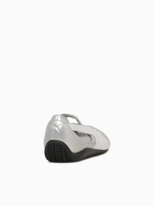 Speedcat Balllet Silver White Suede Silver / 5 / M