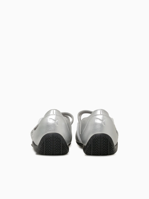 Speedcat Balllet Silver White Suede Silver / 5 / M