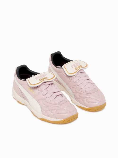 King Indoor Mauvewarm White Leather Light Pink / 5 / M