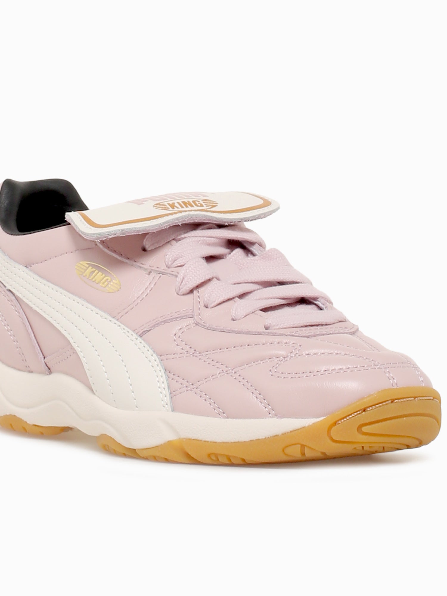 King Indoor Mauvewarm White Leather Light Pink / 5 / M