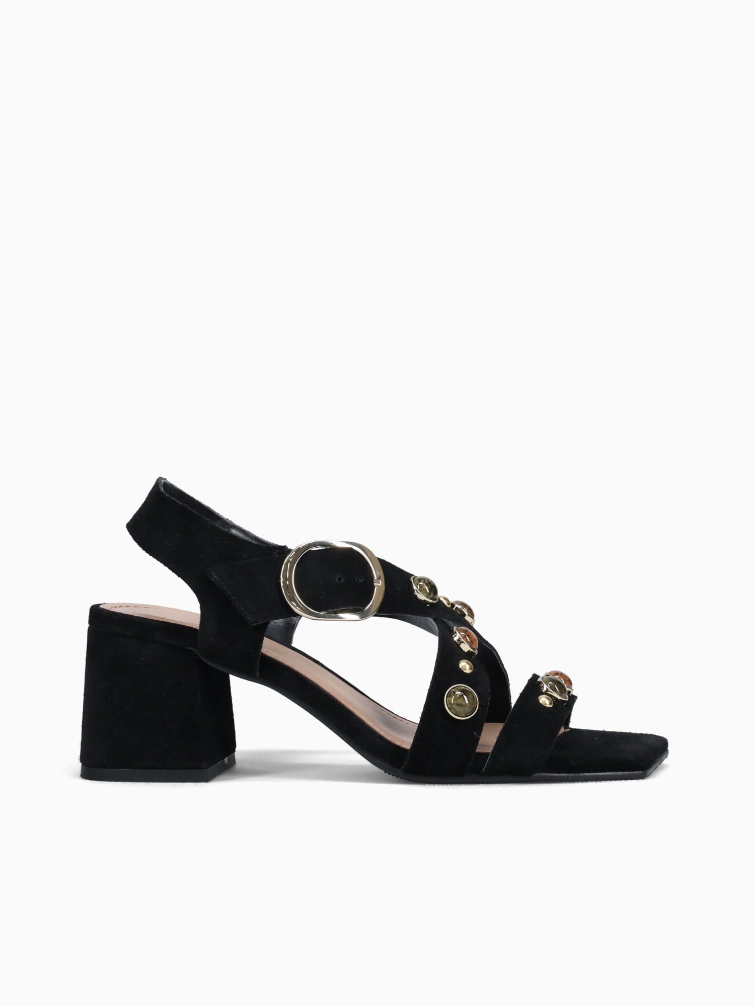 Lorena Black Suede Black / 5 / M