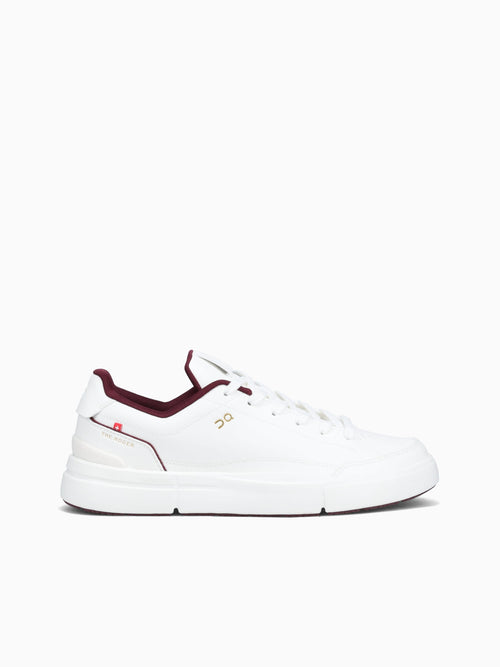 Roger Center Court Ivory Maroon leather White / 7 / M