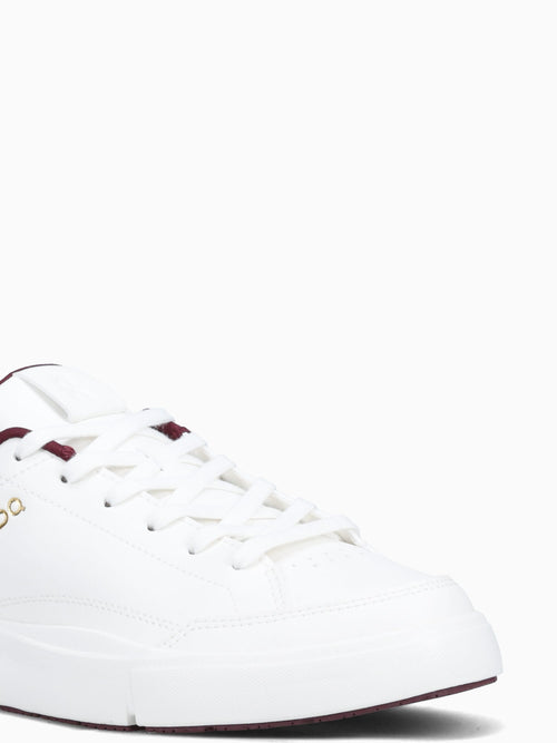 Roger Center Court Ivory Maroon leather White / 7 / M