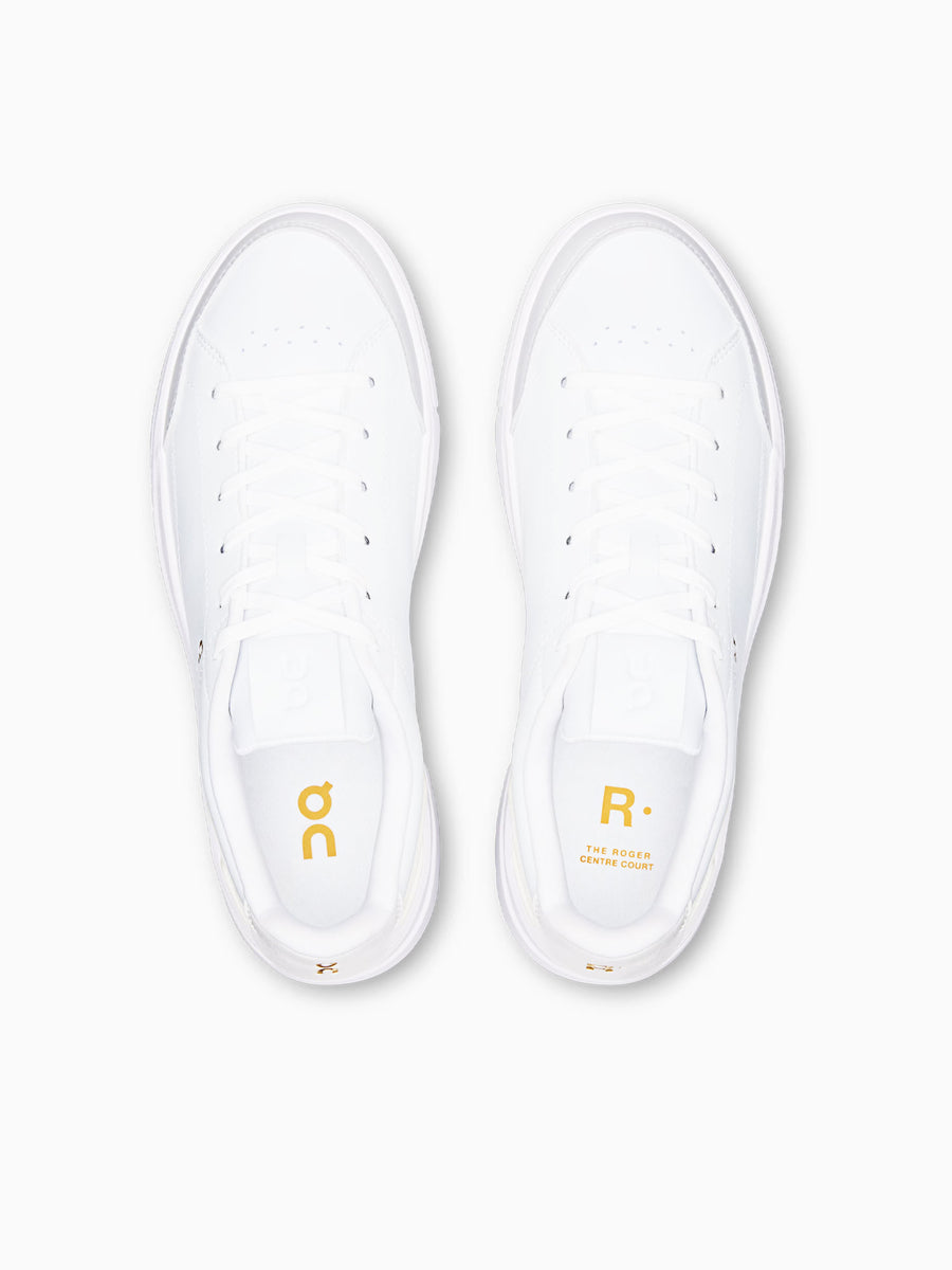 Roger Center Court White White leather White / 5 / M