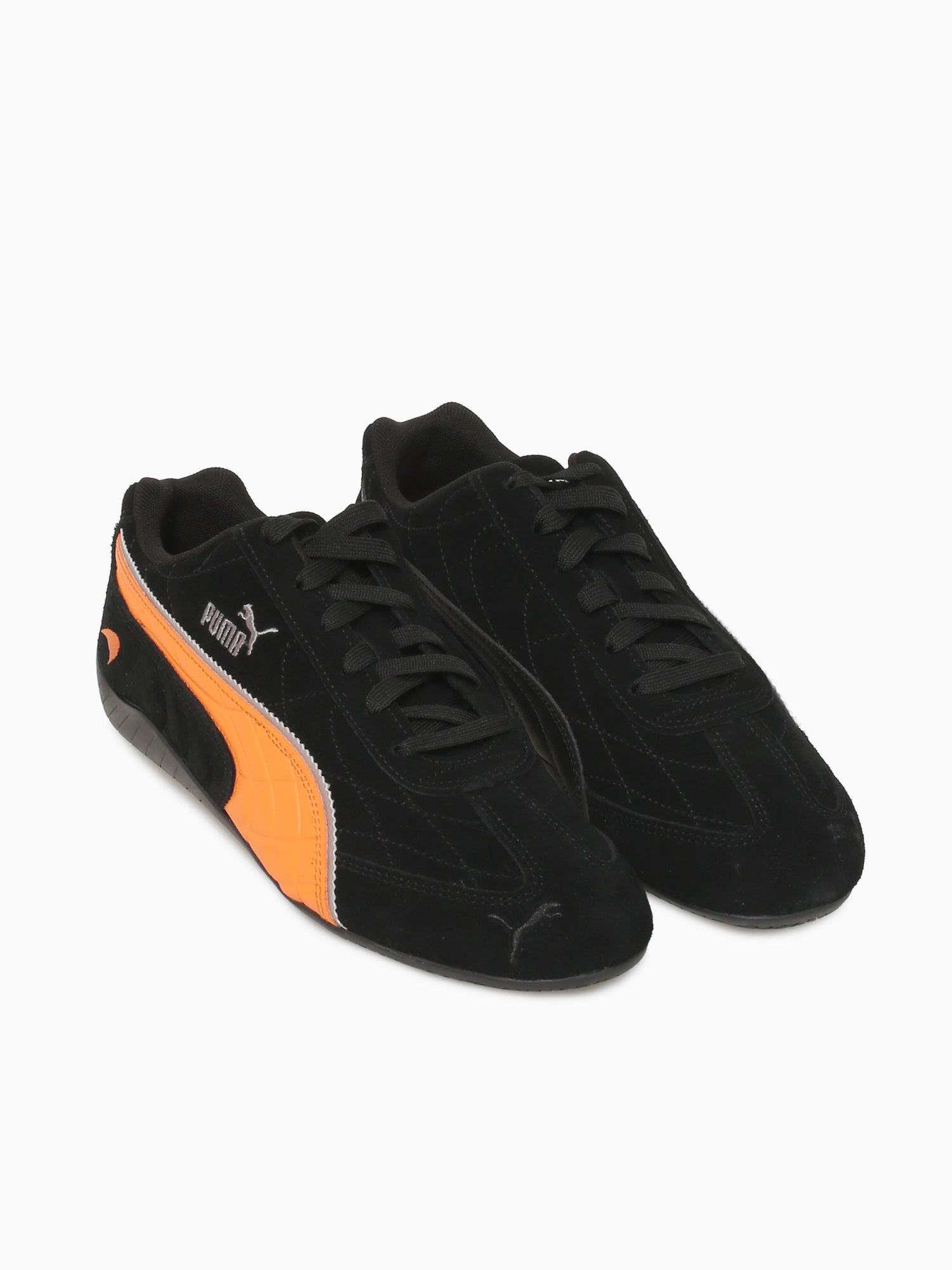 Mclaren Speedcat Blk Orange suede Black / 8 / M